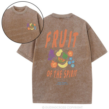 Spirit Of God Christian Washed T-Shirt