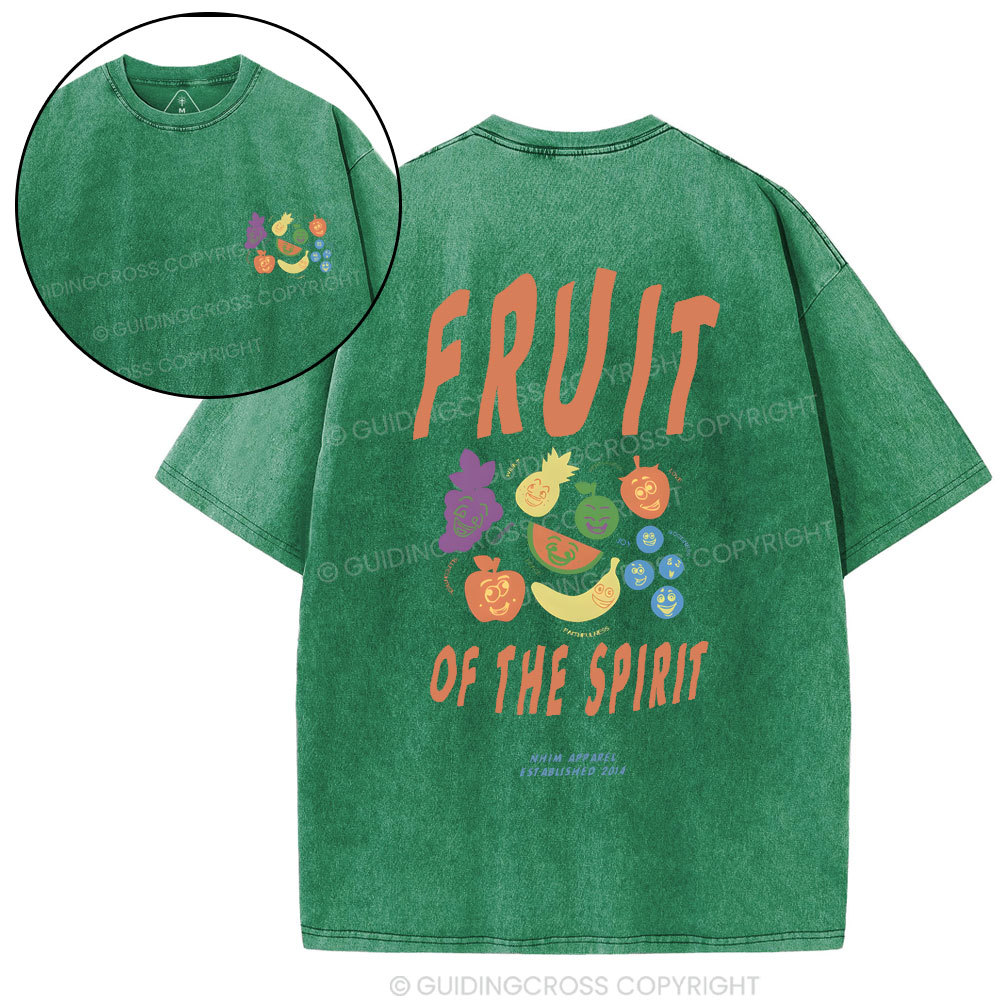 Spirit Of God Christian Washed T-Shirt
