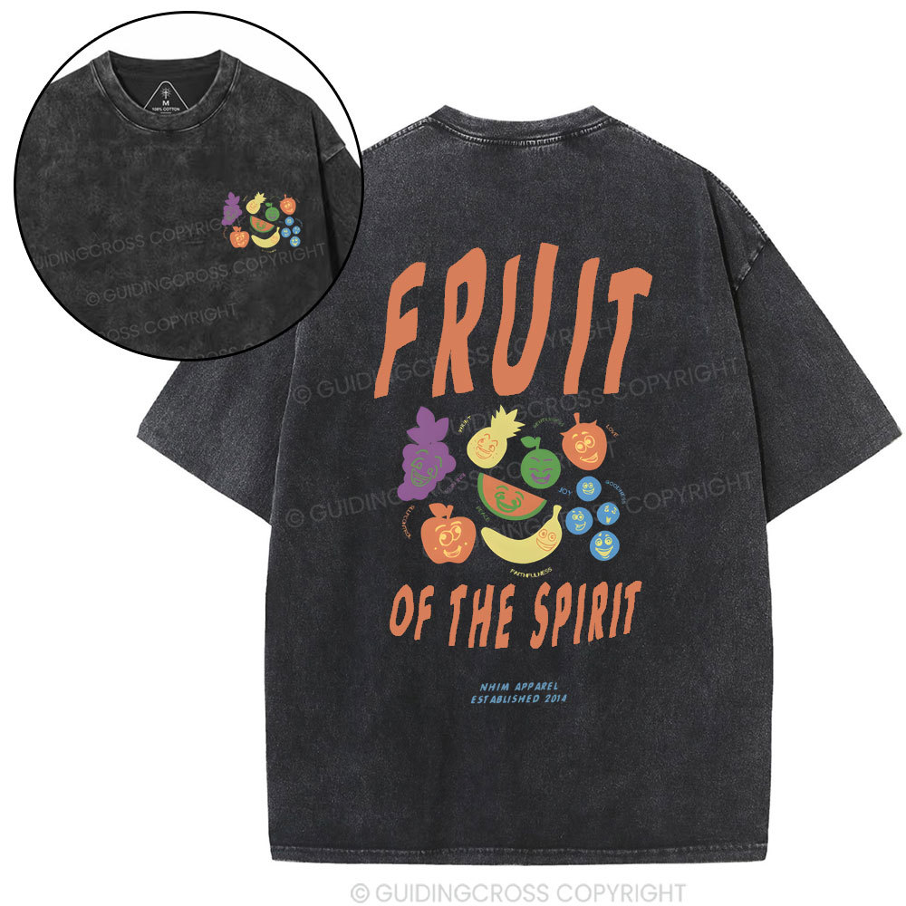 Spirit Of God Christian Washed T-Shirt