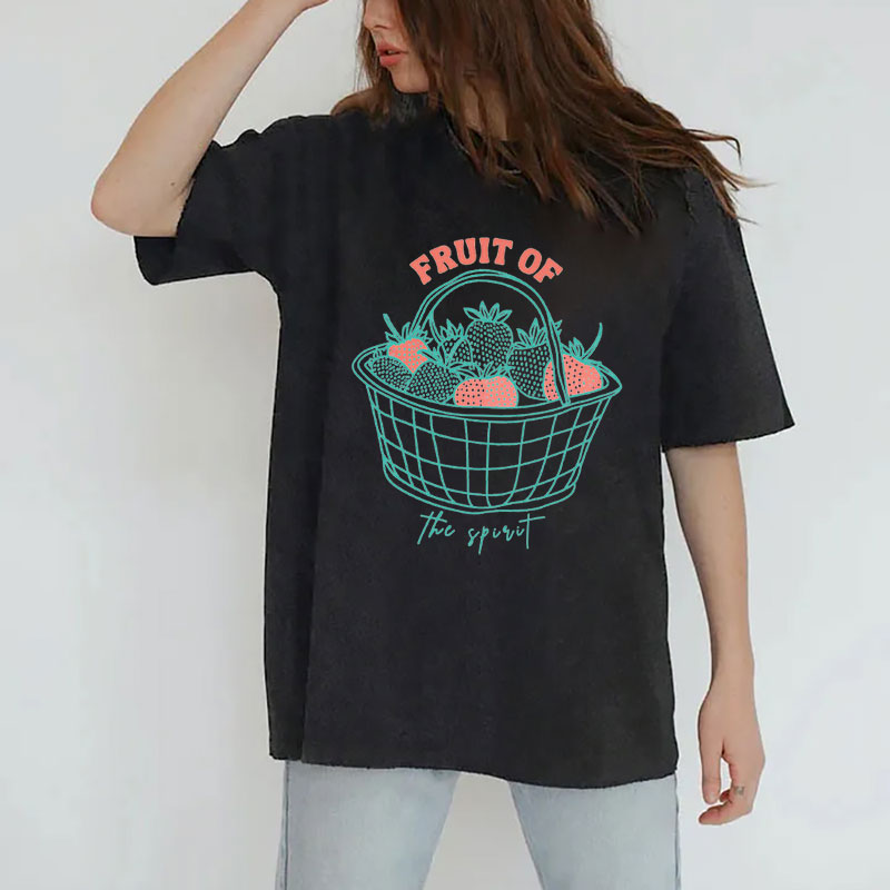 Fruit of the Spirit Christian Washed T-Shirt
