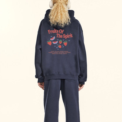Fruits Of The Spirit Christian Fleece Hoodie Set