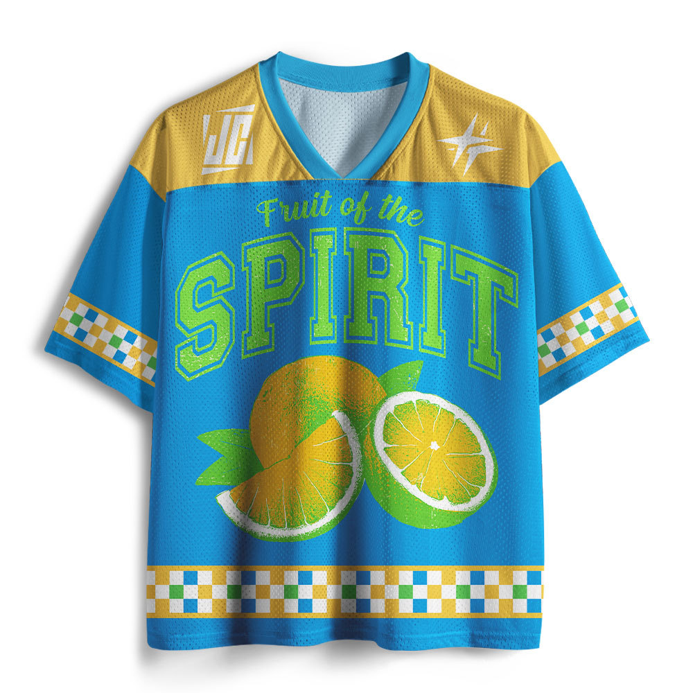 Fruits Of The Spirit Christian Mesh Jersey