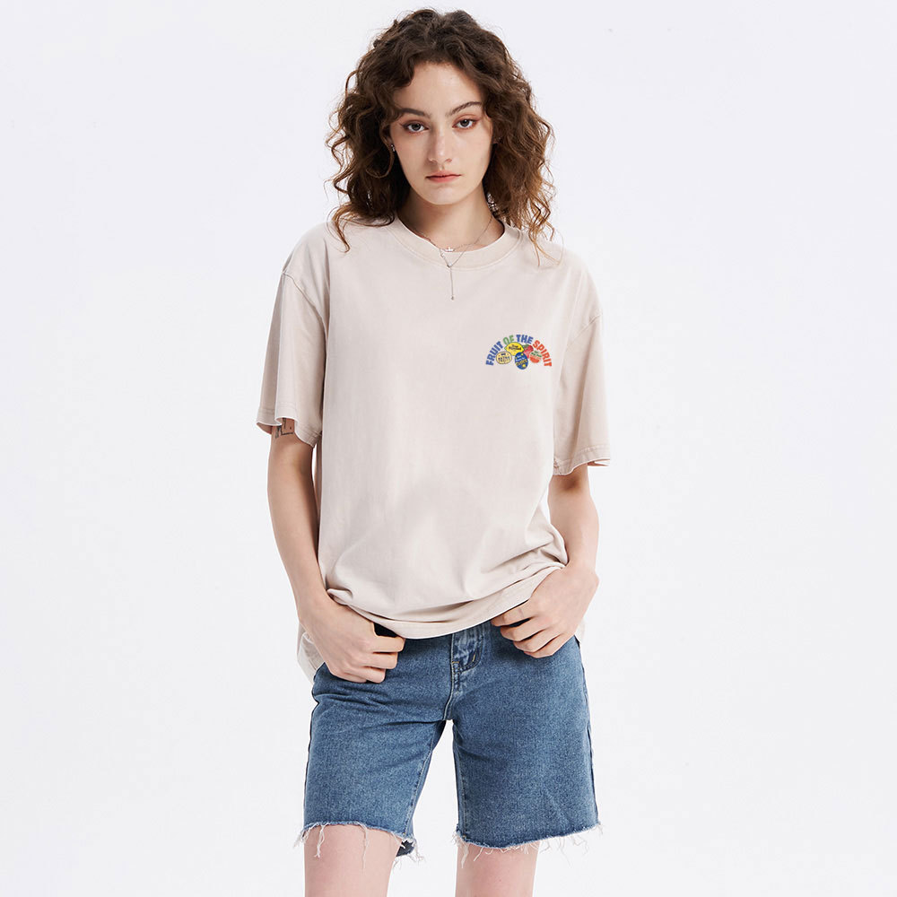 Fruits Of The Spirits Christian Washed T-Shirt