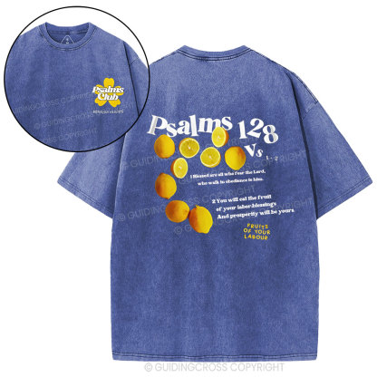 Fruits Of Your Labour Christian Washed T-Shirt