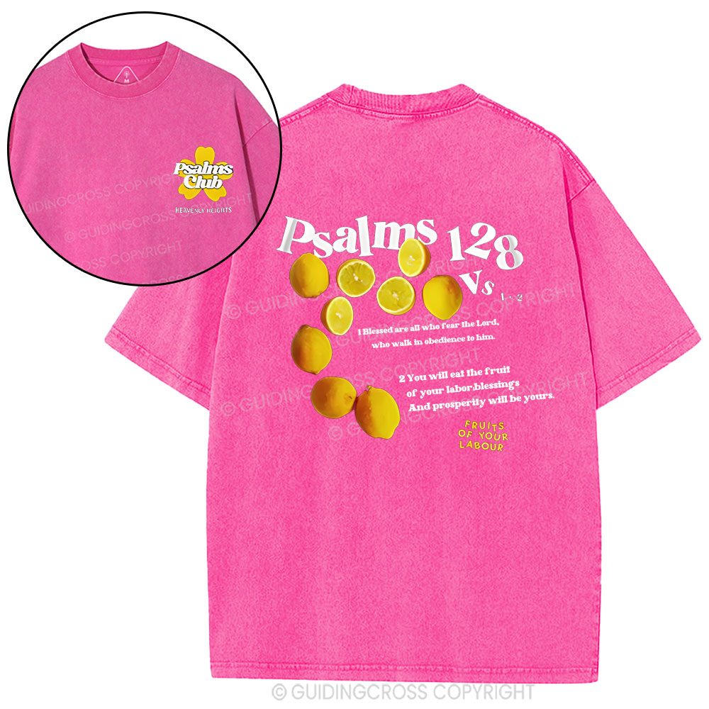 Fruits Of Your Labour Christian Washed T-Shirt