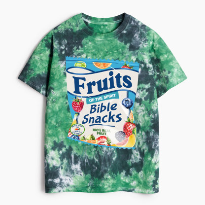 Fruits Spirit Heavy Cotton Tie Dye T-Shirt