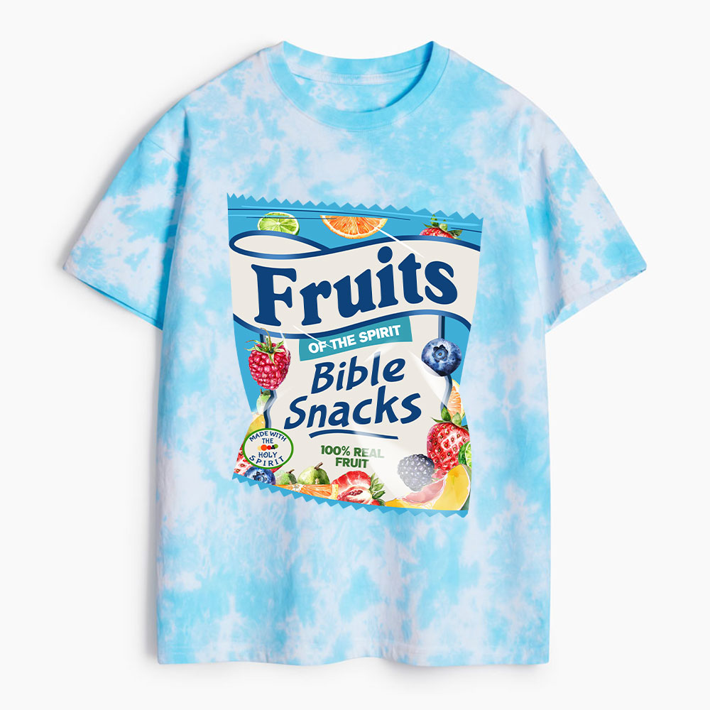Fruits Spirit Heavy Cotton Tie Dye T-Shirt