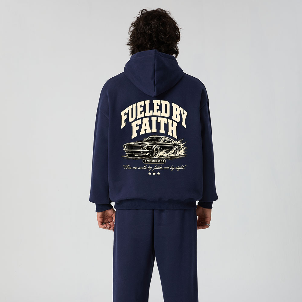 Fueled By Faith Premium Fleece Hoodie Set