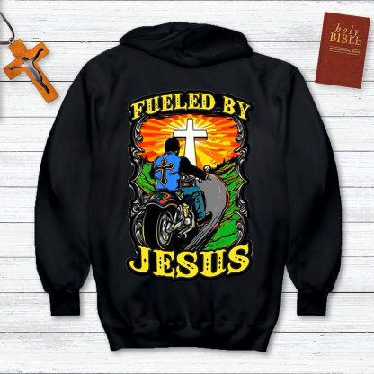 Fueled By Jesus Christian Hoodie