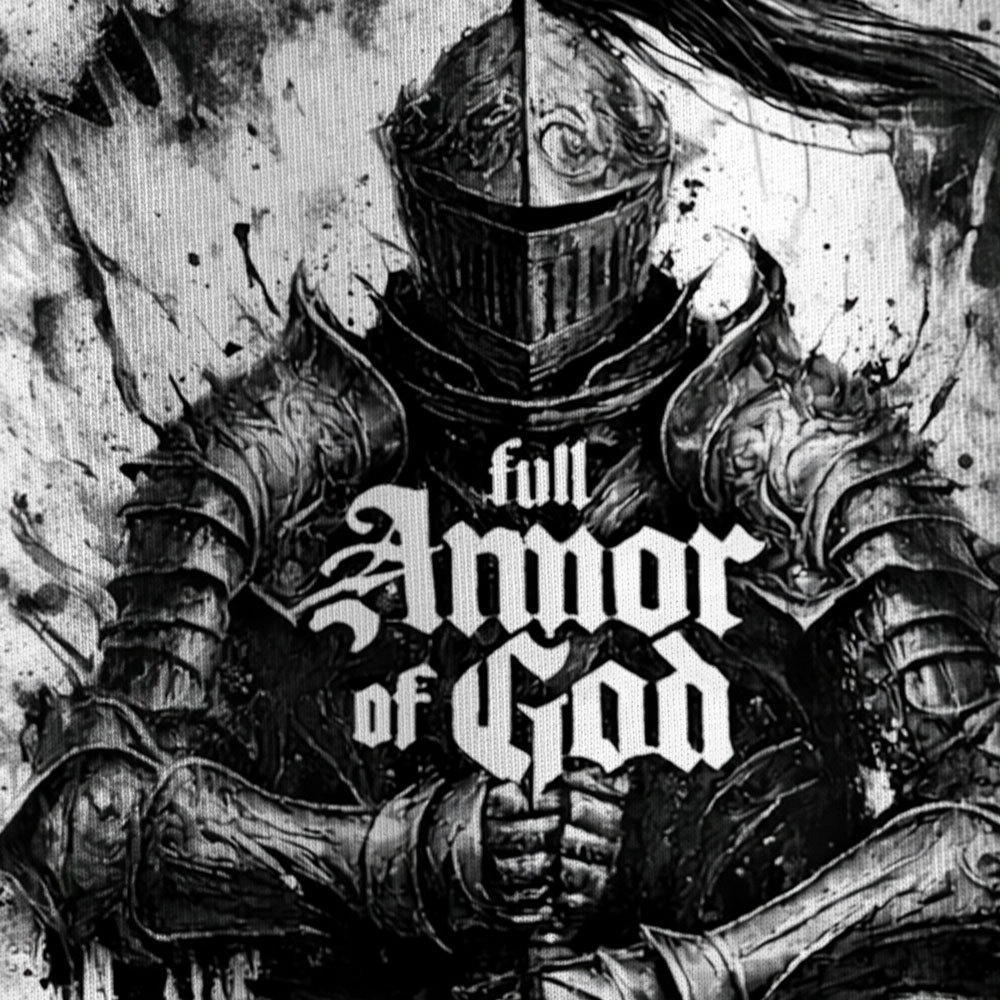 Full Armor Of God Oversized All-Over Print Christian T-Shirt