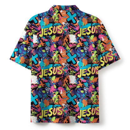 Funny Graffiti Christian Hawaiian Shirt 