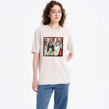 Funny We Saw That Christian Christmas Washed T-Shirt