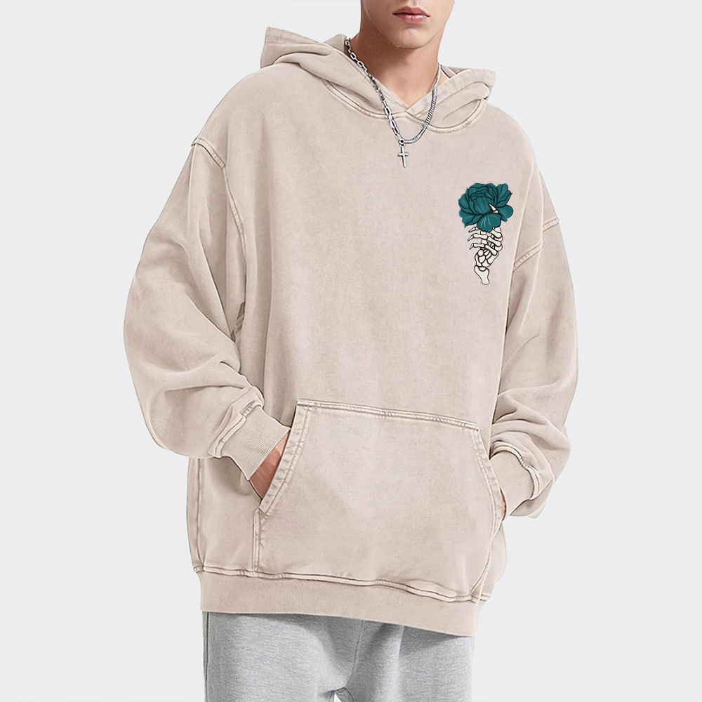 For You Were Formerly Darkness Christian Washed Hoodie