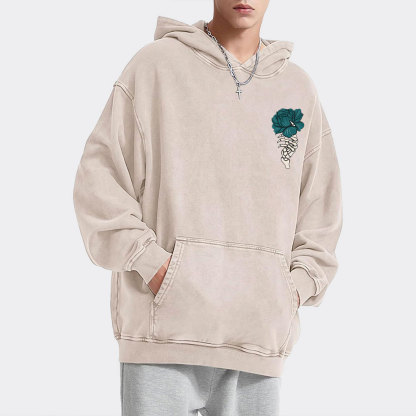 For You Were Formerly Darkness Christian Washed Hoodie