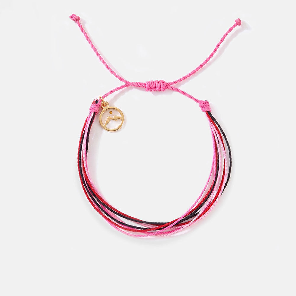 Faith Can Move Mountains Christian Braided Cord Bracelet
