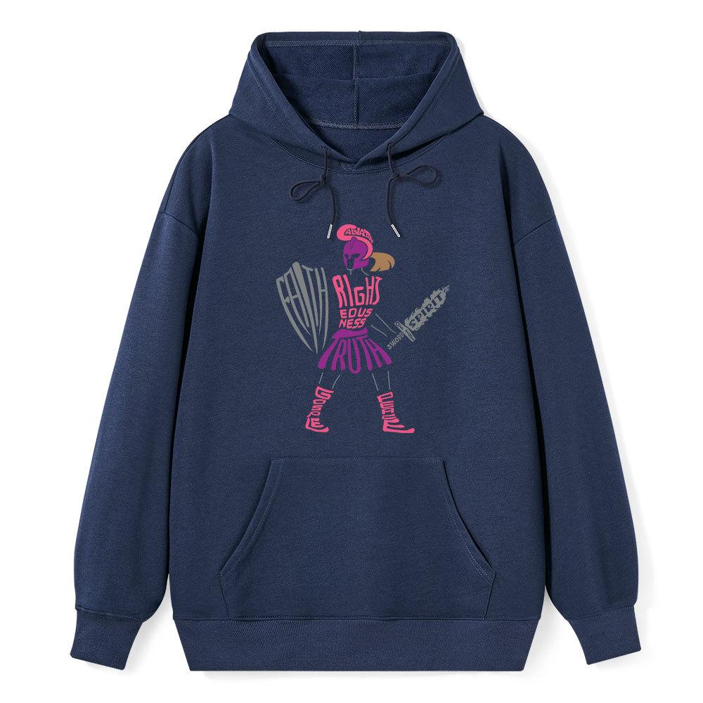 Armor Of God Warrior Christian Hoodie