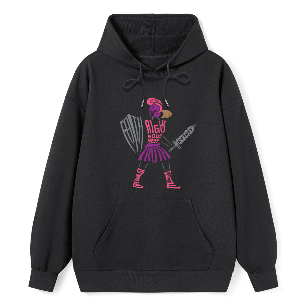 Armor Of God Warrior Christian Hoodie Sale - GuidingCross