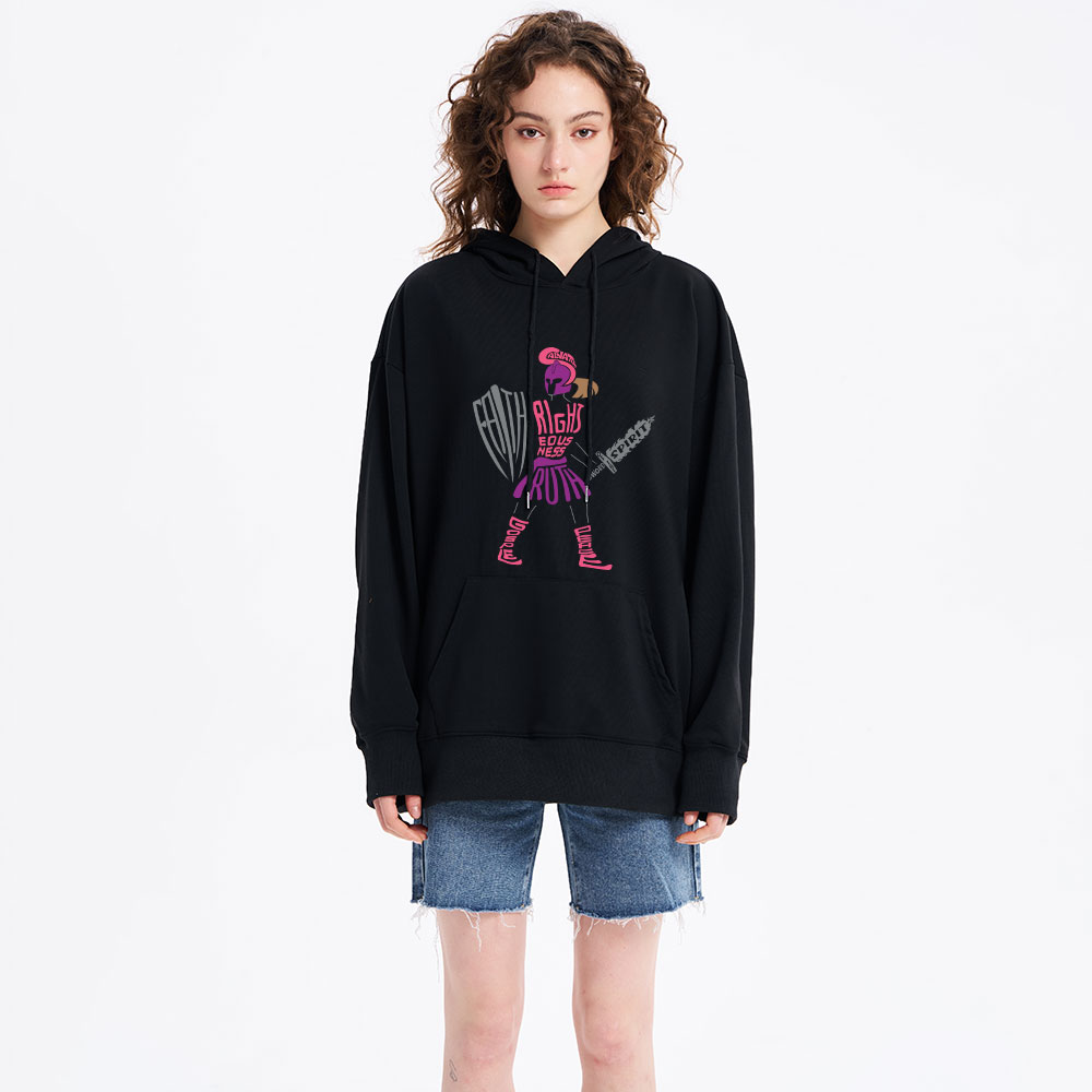 Armor Of God Warrior Christian Hoodie