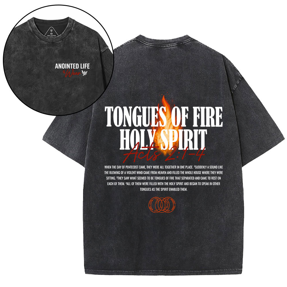 New-Sample Christian Washed T-Shirt双面原件31.95 Sale - GuidingCross