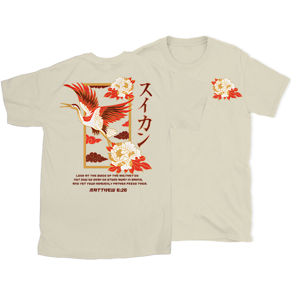 Look At The Birds Christian T-Shirt