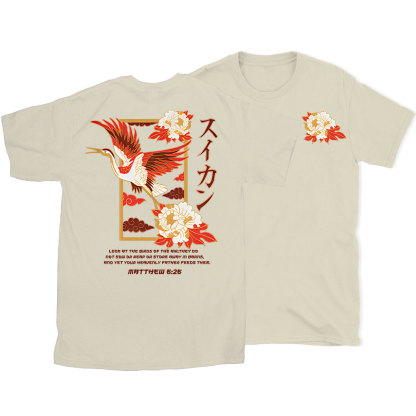 Look At The Birds Christian T-Shirt