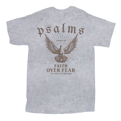 Faith Over Fear Christian T-Shirt