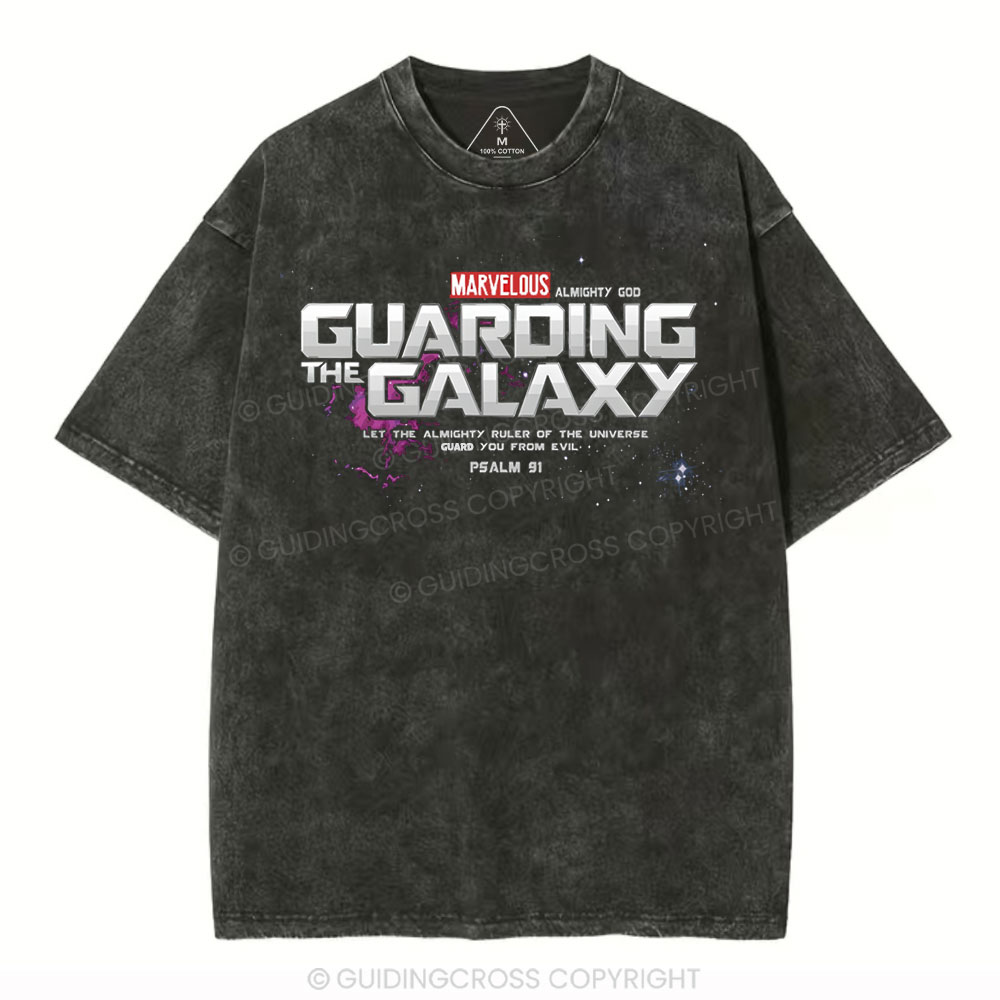 Galaxy Christian Washed T-Shirt