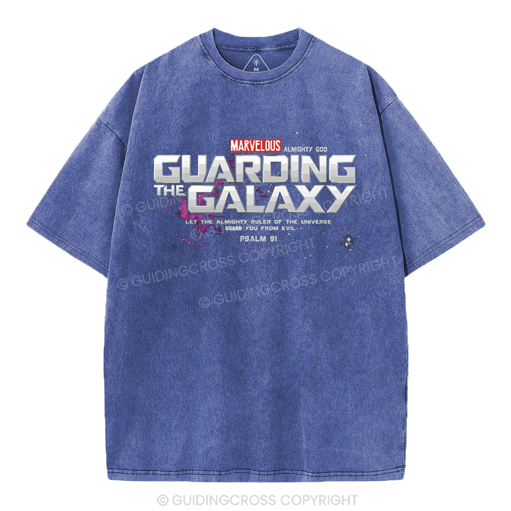 Galaxy Christian Washed T-Shirt