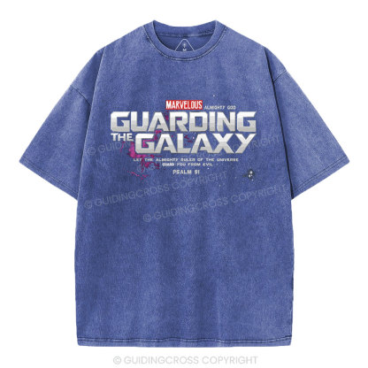 Galaxy Christian Washed T-Shirt