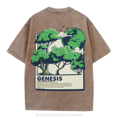 Genesis Christian Washed T-Shirt
