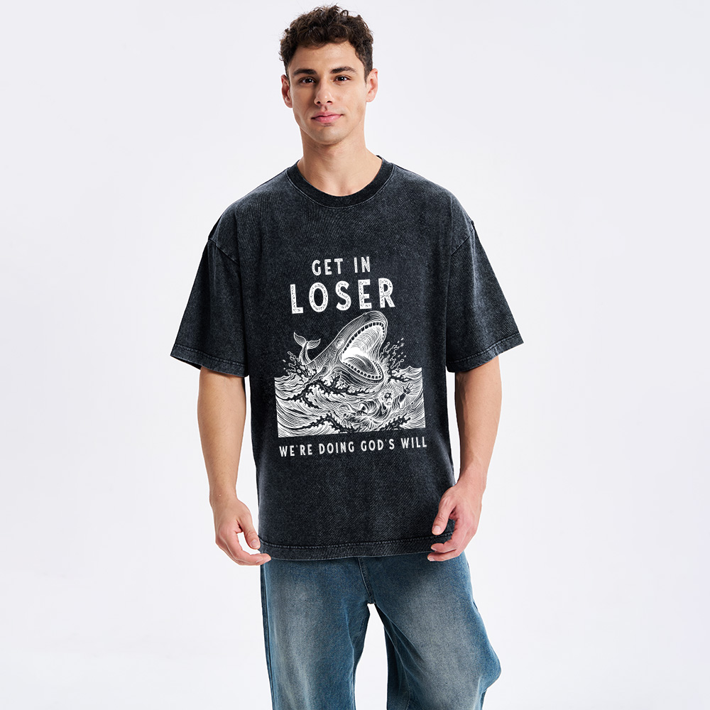 Get In Loser Christian Washed T-Shirt