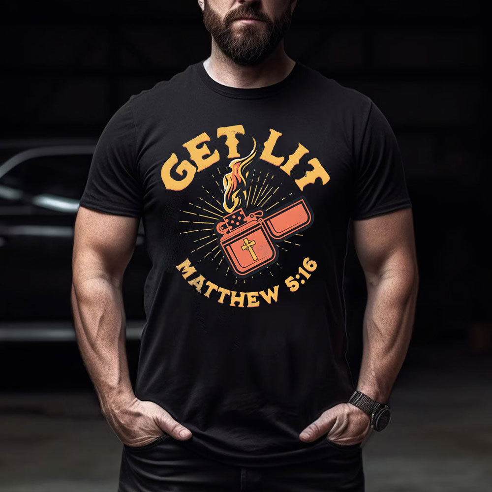 Get-Lit-Christian-T-Shirt
