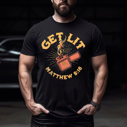 Get-Lit-Christian-T-Shirt