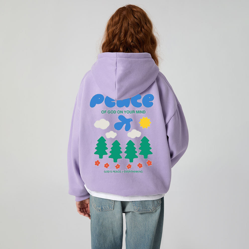 Get The Peace Of God On Your Mind Christian Premium Fleece Hoodie Set