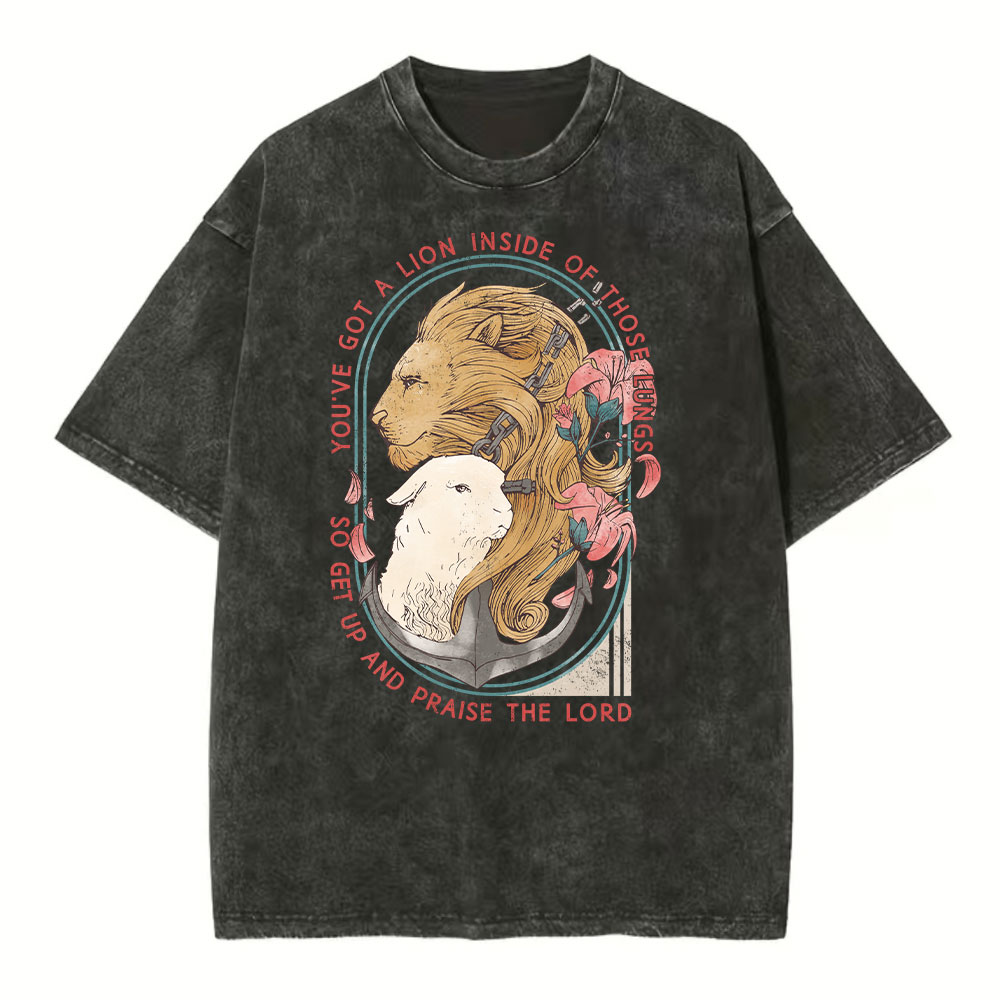Vintage Washed Christian Sample T-Shirt Sale-GuidingCross