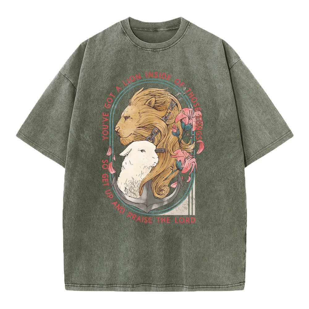 Vintage Washed Christian Sample T-Shirt Sale-GuidingCross