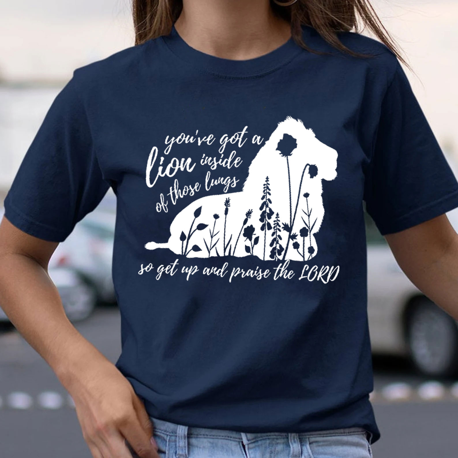 Get Up And Praise The Lord Christian T-Shirt