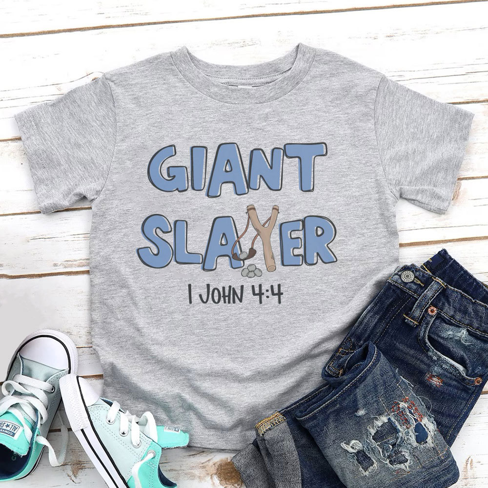 Giant Slayer Christian Kid T-Shirt