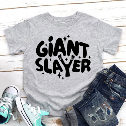 Giant Slayer Christian Kid T-Shirt