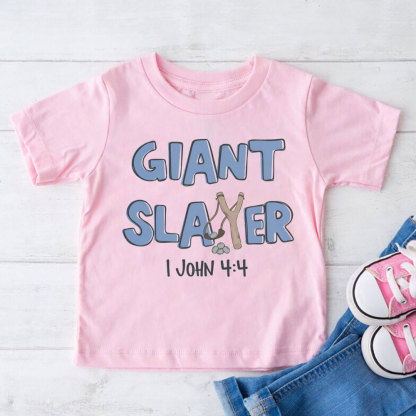 Giant Slayer Christian Kid T-Shirt
