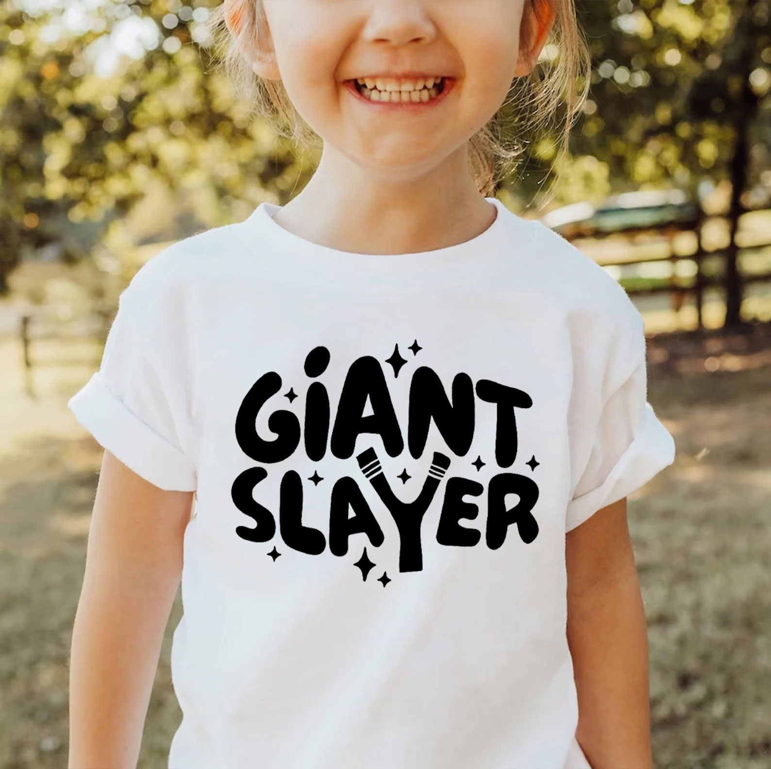 Giant Slayer Christian Kid T-Shirt