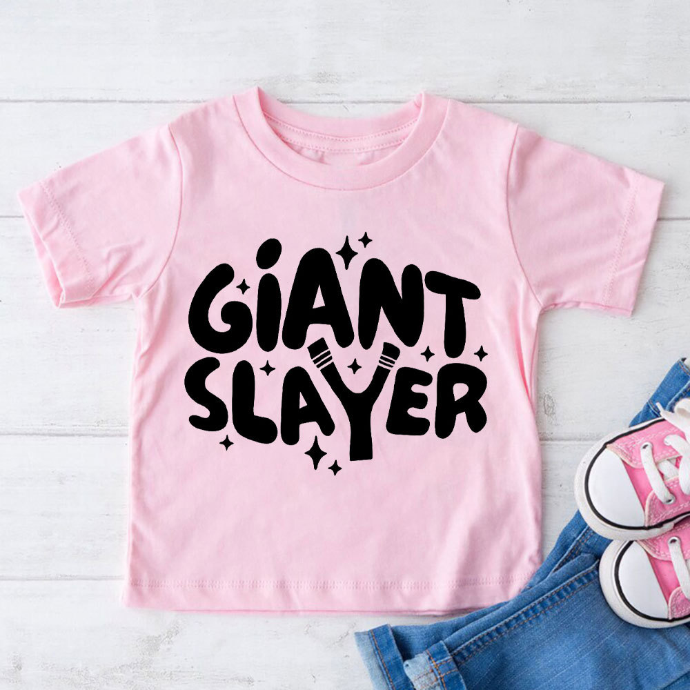 Giant Slayer Christian Kid T-Shirt
