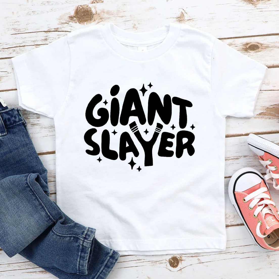 Giant Slayer Christian Kid T-Shirt