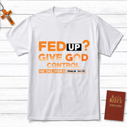 Give God Control Christian T-Shirt