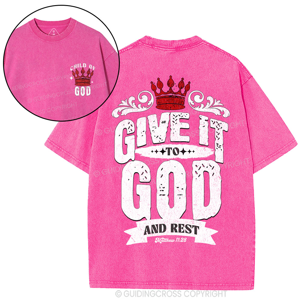 NEW-sample Christian Washed T-Shirt Sale - GuidingCross