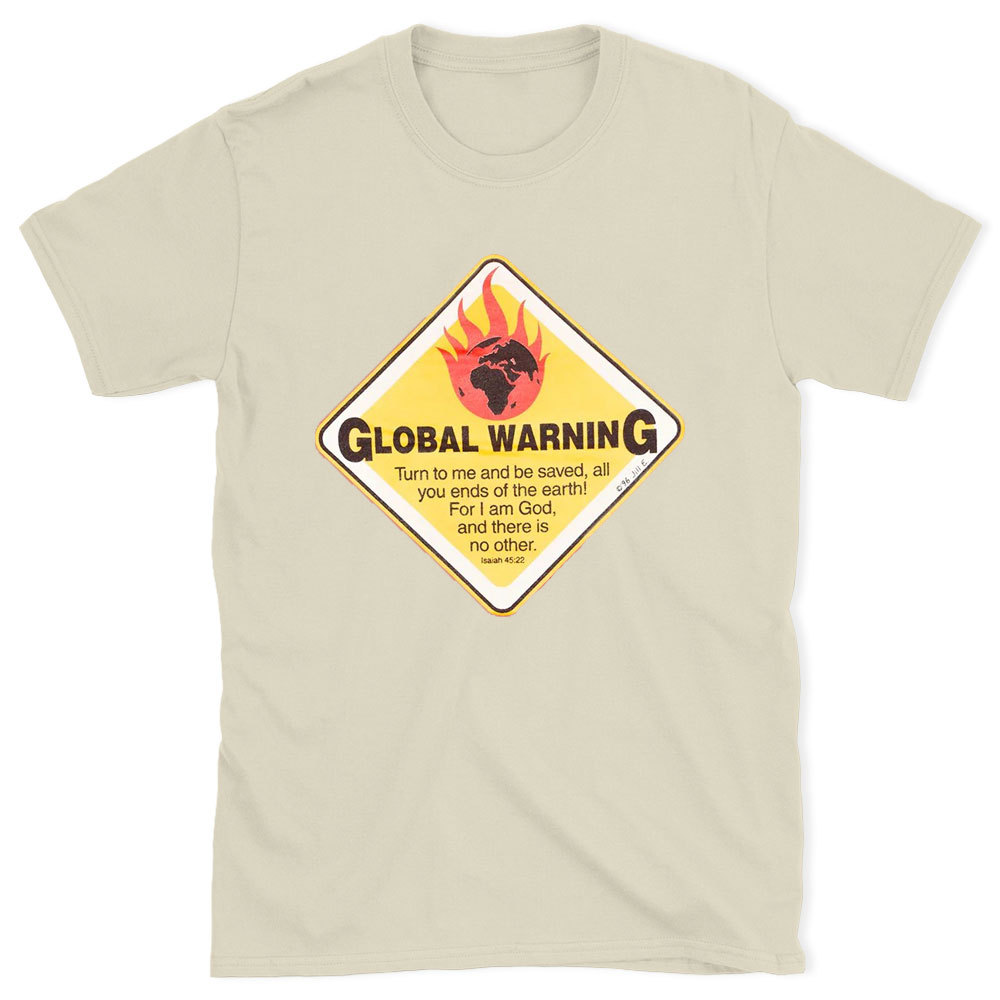 Global Warning Christian Washed T-Shirt