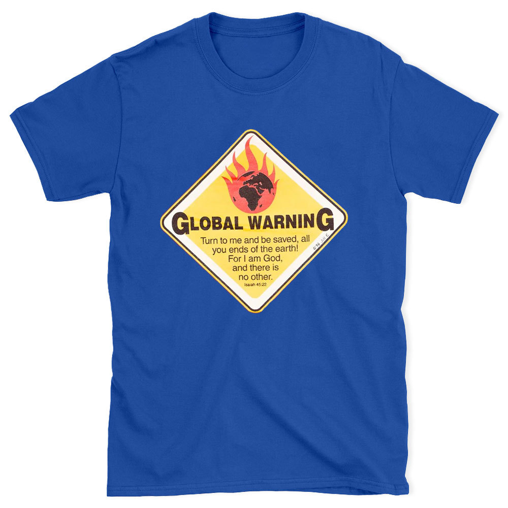 Global Warning Christian Washed T-Shirt