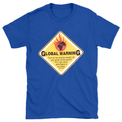 Global Warning Christian Washed T-Shirt