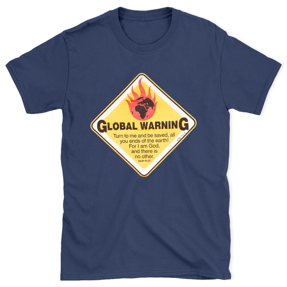 Global Warning Christian Washed T-Shirt