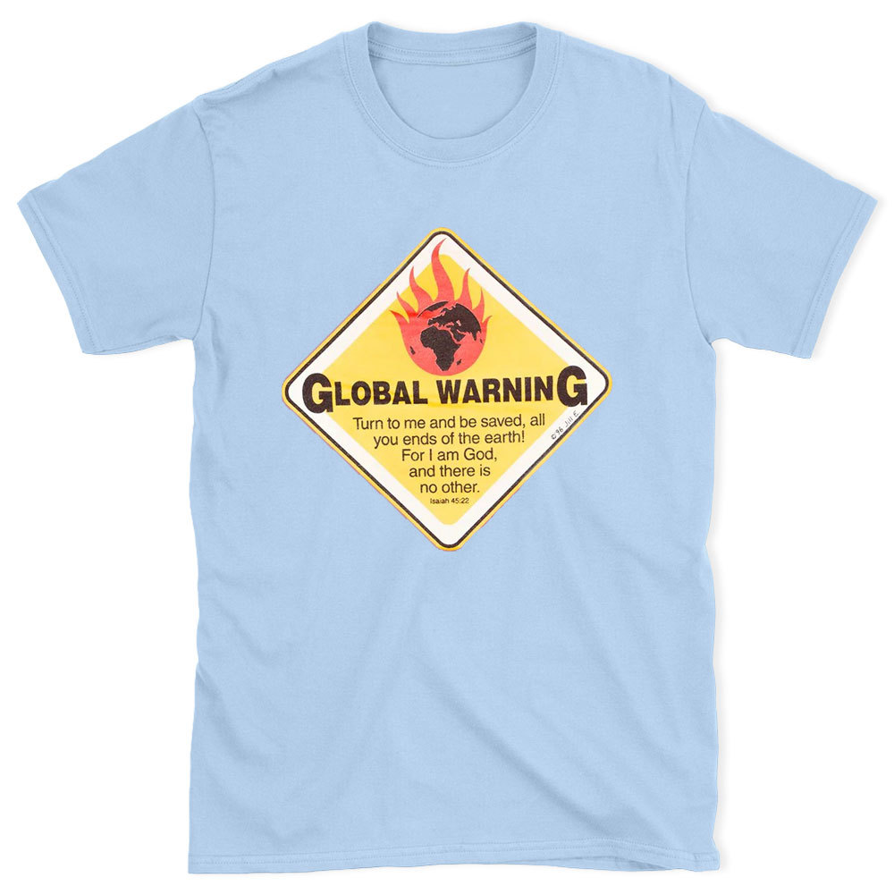 Global Warning Christian Washed T-Shirt